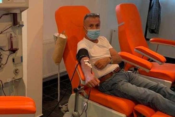 După ce s-a vindecat de coronavirus, unul dintre candidații la funcția de primar al comunei Puchenii Mari a donat plasmă convalescentă