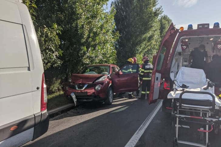 Accidentul de la Berceni s-a produs din cauza nepăstrării distanței