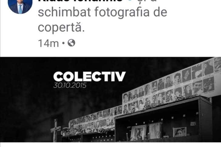 Avalanșă de reacții negative la coperta paginii de Facebook a lui Iohannis