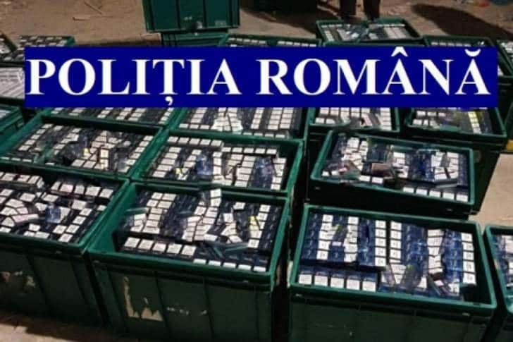 Poliția Română: Contrabanda de țigări, în scădere în România!