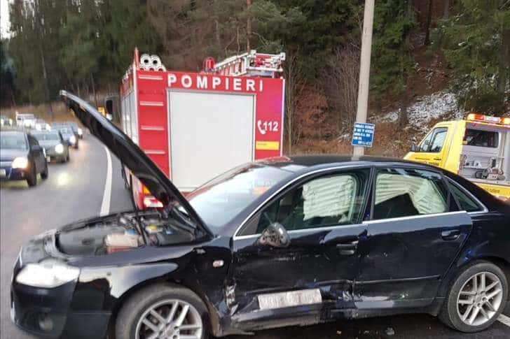 Accident grav pe DN1, la Azuga