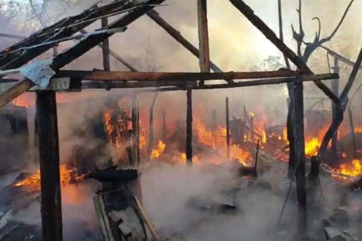 Cauza incendiului care a distrus complet o locuință, la Cocorăștii Colț