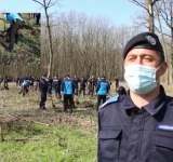 171 de stejari - plantați la Balta Doamnei, la 171 de ani de la înființarea Jandarmeriei Române