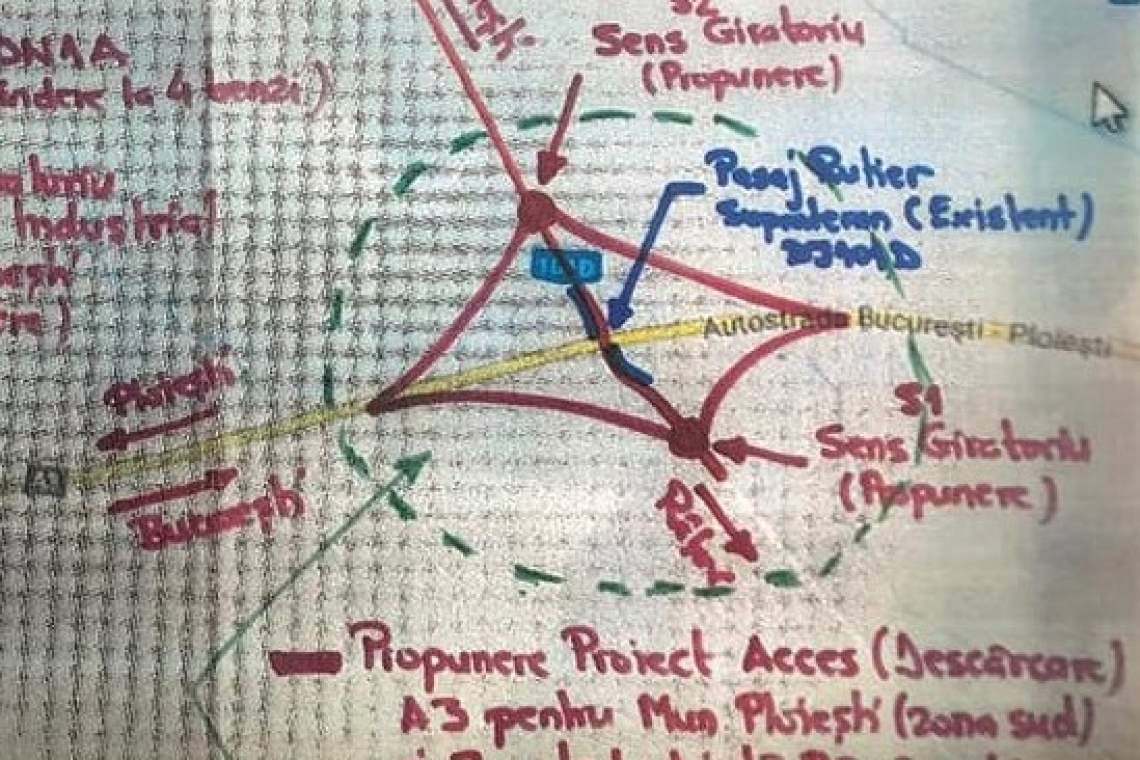 Nod de acces pe autostrada A3, amendament la bugetul Prahovei