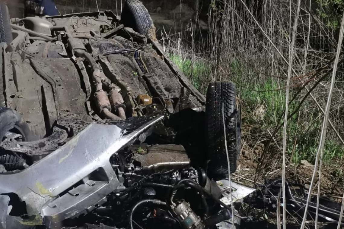 Șoferul mașinii răsturnate ieri la Baba Ana a fost reținut. Nu avea permis și era și băut