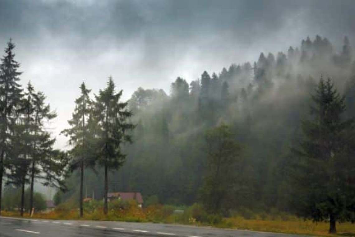 Cod portocaliu de precipitații și vânt puternic, în zona montană din Prahova