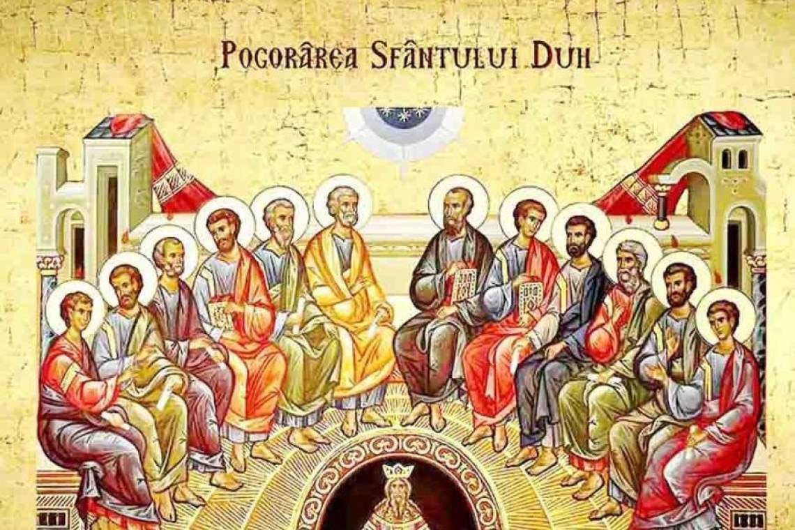 Originea Sărbătorii Rusaliilor - Pogorârea Sfântului Duh sau Sărbătoarea Trandafirilor