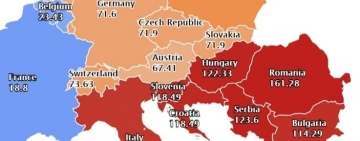 Radu Oprea, vicepreședinte PSD Prahova: "Nu este interesantă harta care arată că România plătește cel mai mare preț la energia electrică spot din Europa?"