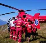 Accident la mountain-bike, pe un traseu din Munții Baiului