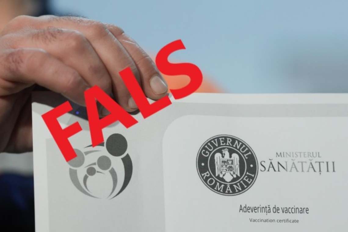 200 de dosare penale pentru certificate false de vaccinare