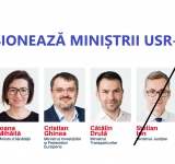 Demisionează în această seară miniștrii USR-PLUS?