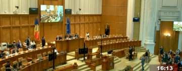 Scandal în Parlamentul României, la ședința pentru citirea textului moțiunii