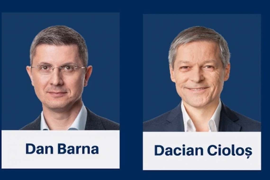 Dacian Cioloș i-a luat fața lui Barna în primul tur al alegerilor din USR-PLUS