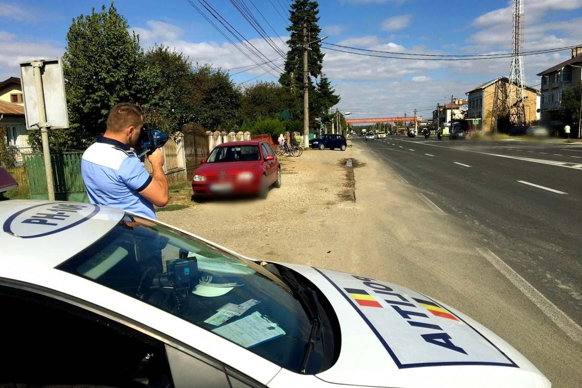 Acțiune amplă a polițiștilor de la Rutieră, pe drumurile naționale din Prahova
