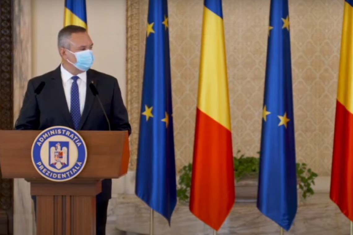 Klaus Iohannis l-a desemnat pe Nicolae Ionel Ciucă să formeze un nou guvern