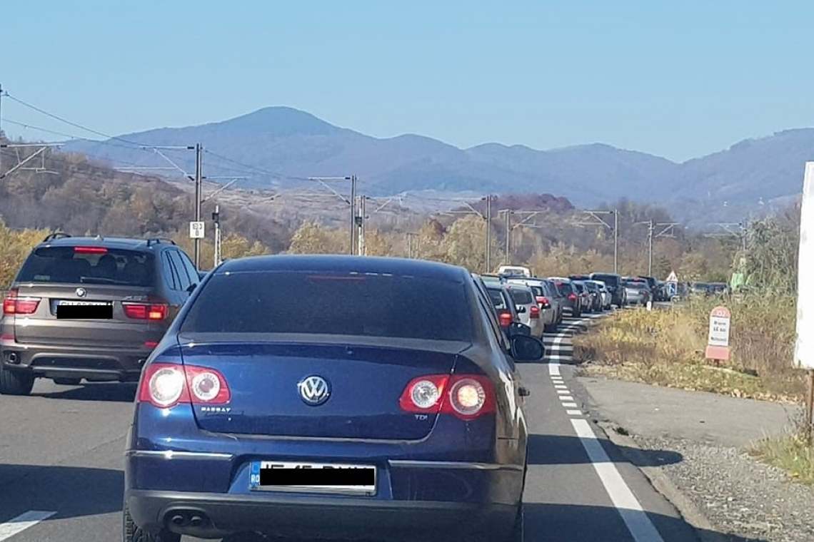 Veșnica problemă pe drumul spre Valea Prahovei: coloanele fără sfârșit!