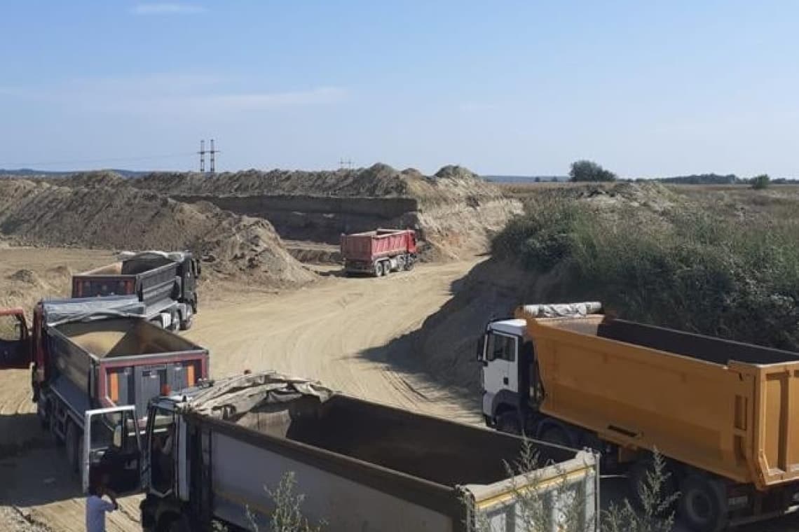 Balastierele din Prahova, controlate de Apele Române și Garda de Mediu