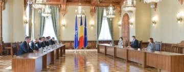 După negocierile cu PSD, PNL și UDMR, Iohannis l-a desemnat premier pentru a doua oară pe Nicolae Ionel Ciucă