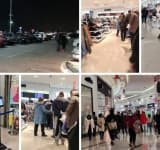 Înghesuială “ca-n vremurile bune“ într-un mare centru comercial de lângă Ploiești!