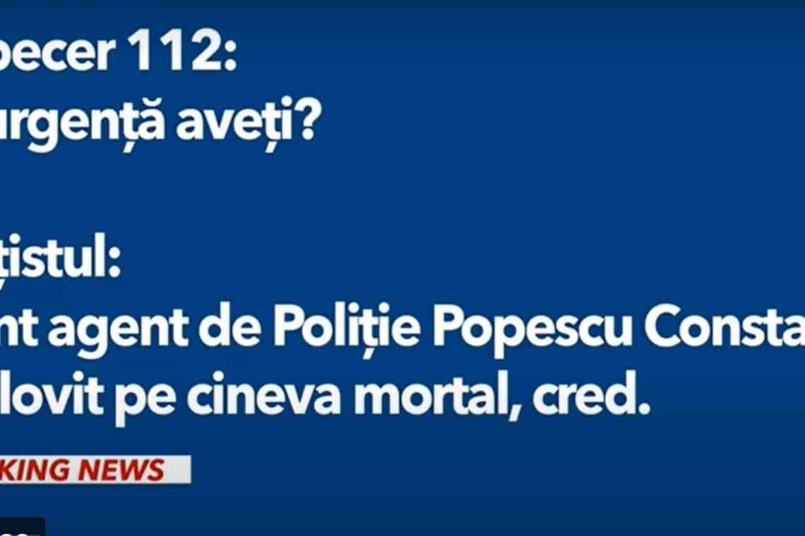 Înregistrarea apelului la 112 făcut de polițistul care a accidentat două fetițe pe trecerea de pietoni, în București