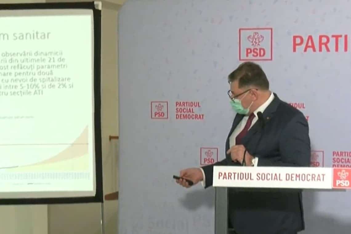 Ministrul Sănătății, Alexandru Rafila: “Eu nu sunt profet! La TV apar tot felul de persoane care sperie populația”