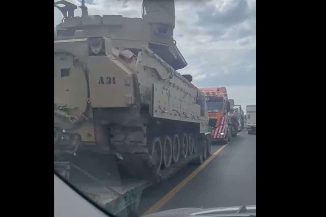 Ministerul Apărării, despre coloanele de vehicule militare filmate pe teritoriul României