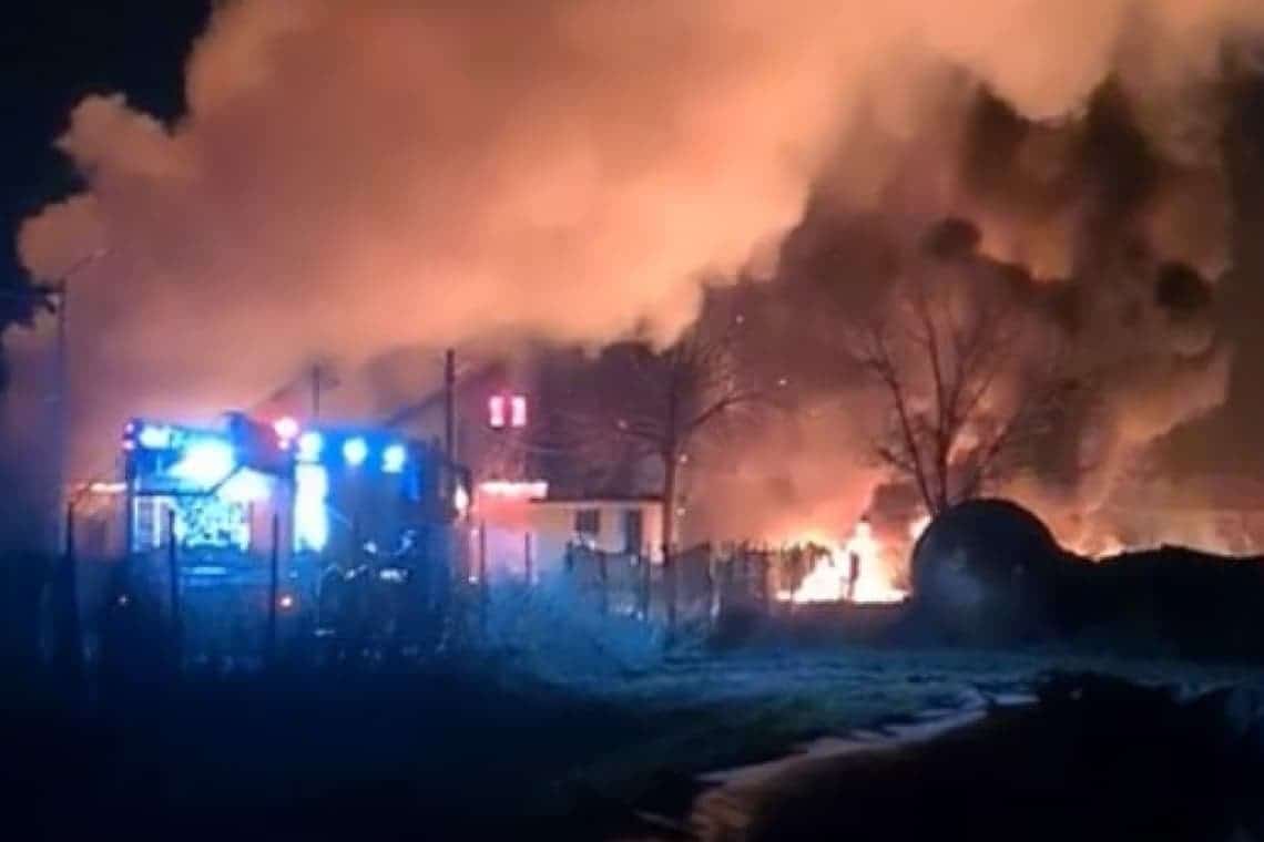 Incendiu în orașul Breaza. Pompierii au mobilizat trei autospeciale de stingere