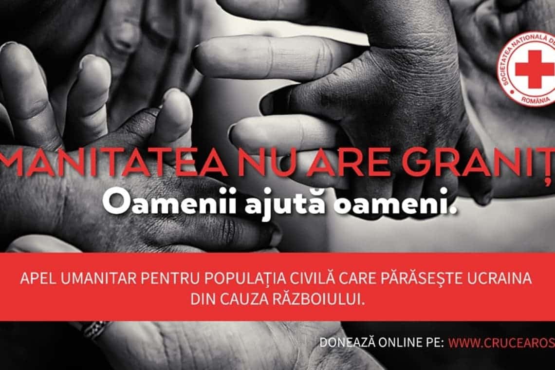 Punct de colectare ajutoare pentru Ucraina, deschis de Crucea Roșie Prahova
