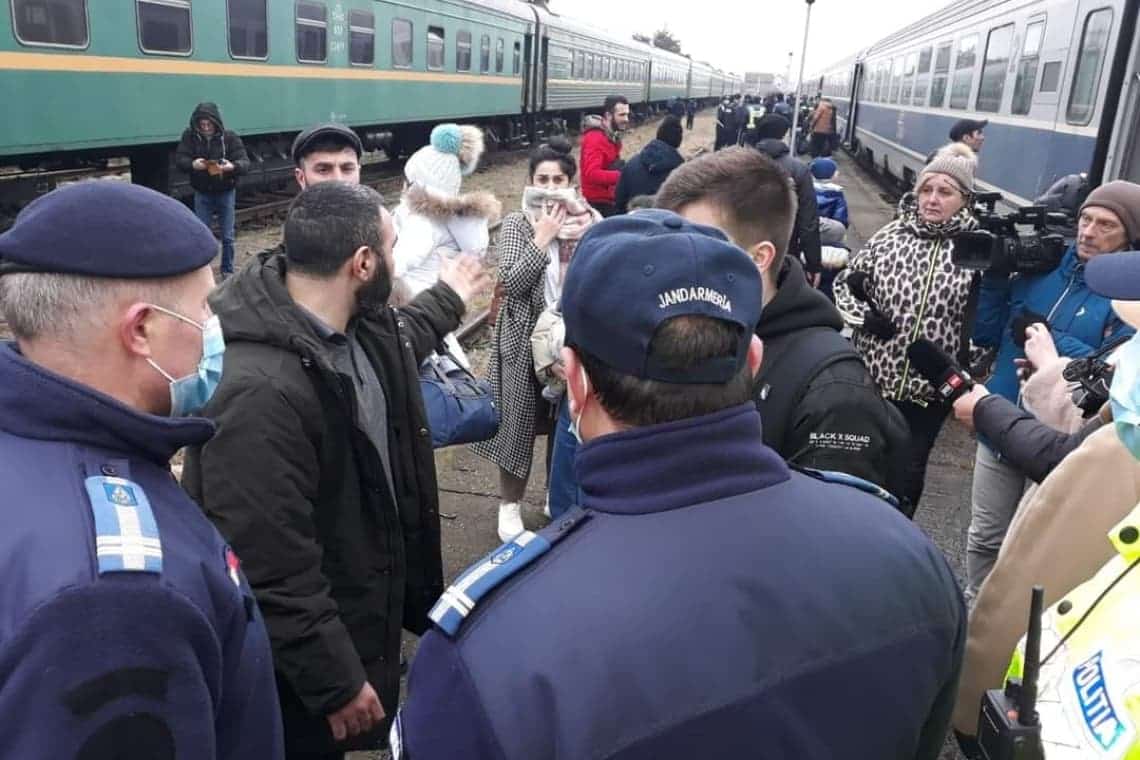 Un tren cu circa 1.000 de refugiați din Ucraina va trece, joi seară, prin Ploiești