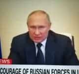 Putin: Misiunea a fost îndeplinită cu succes! 