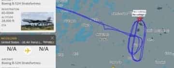 Două bombardiere cu reacție au survolat, astăzi, zona Buzăului