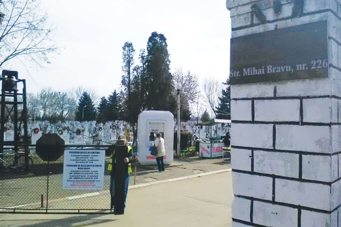 SGU Ploiești: Este interzis accesul cu autoturismele în cimitirul Mihai Bravu, în noaptea de Înviere