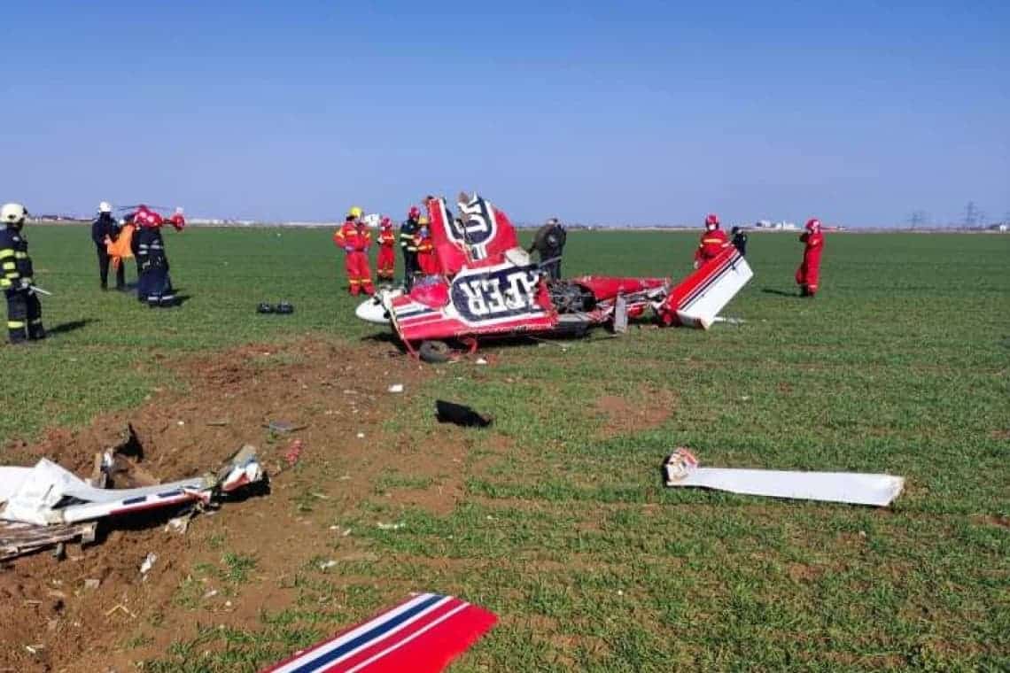 Raport preliminar privind accidentul în care a decedat pilotul Dan Ștefănescu, de la Iacării Acrobați