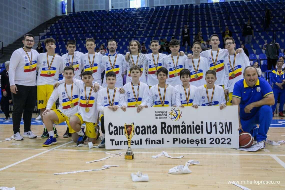 Titlul național la baschet masculin „U13” rămâne la Ploiești! CSM Ploiești a învins, în finală, CSM CSU LPS Oradea