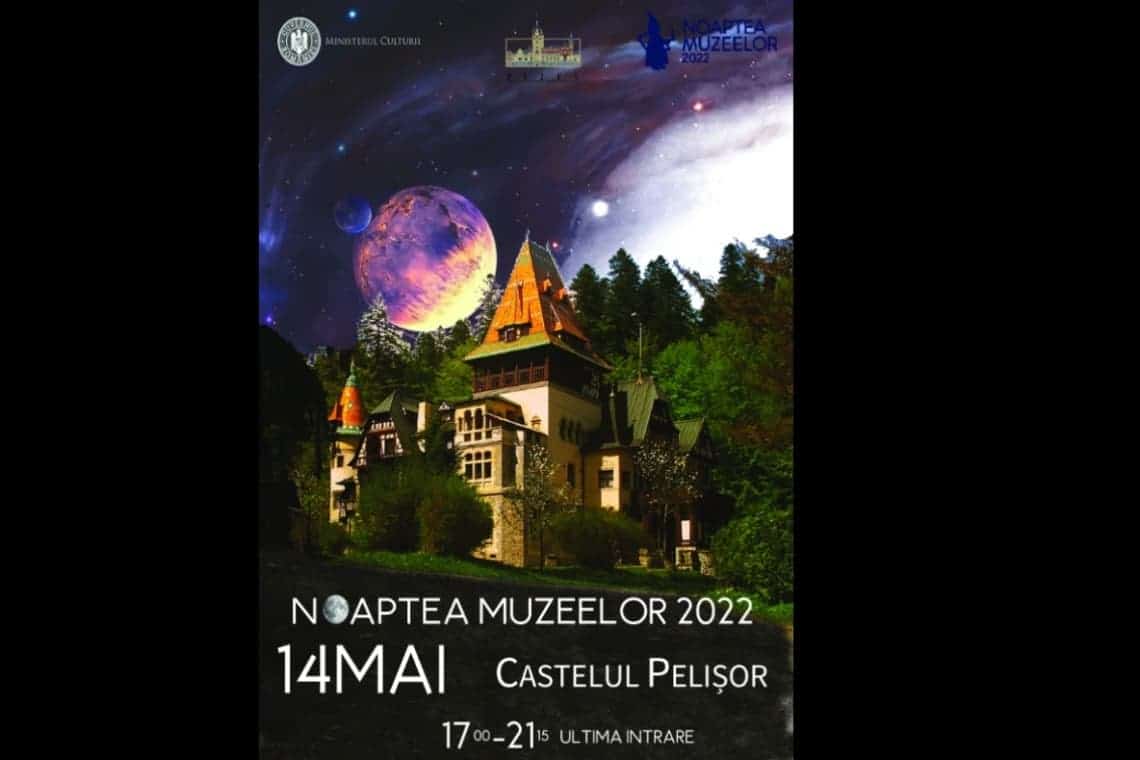 Sâmbătă seară, mergeți la muzeu! (III). Program special de 14 mai al Muzeului Național Peleș