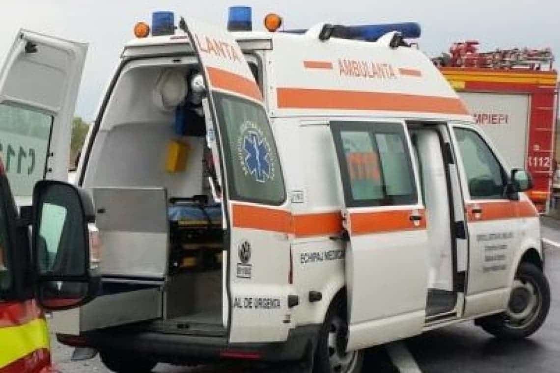 Un șofer a ajuns la spital după un accident produs în comuna Șirna