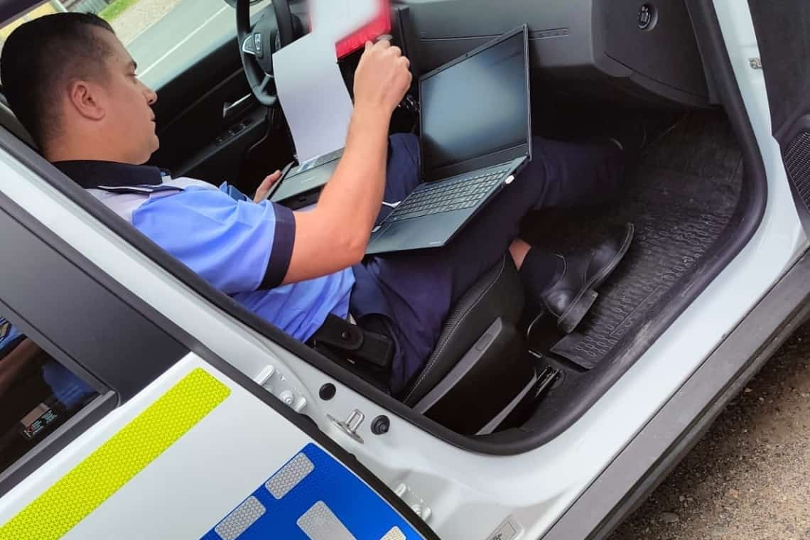 O nouă acțiune a agenților de Poliție Rutieră, pe DN1A și DN1B
