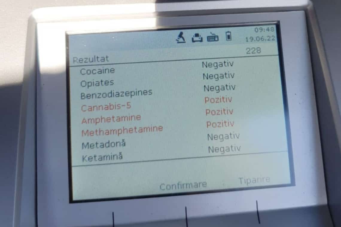 Cannabis, amfetamină, metamfetamină: cocktail de substanțe interzise, la un șofer oprit în trafic de polițiștii prahoveni