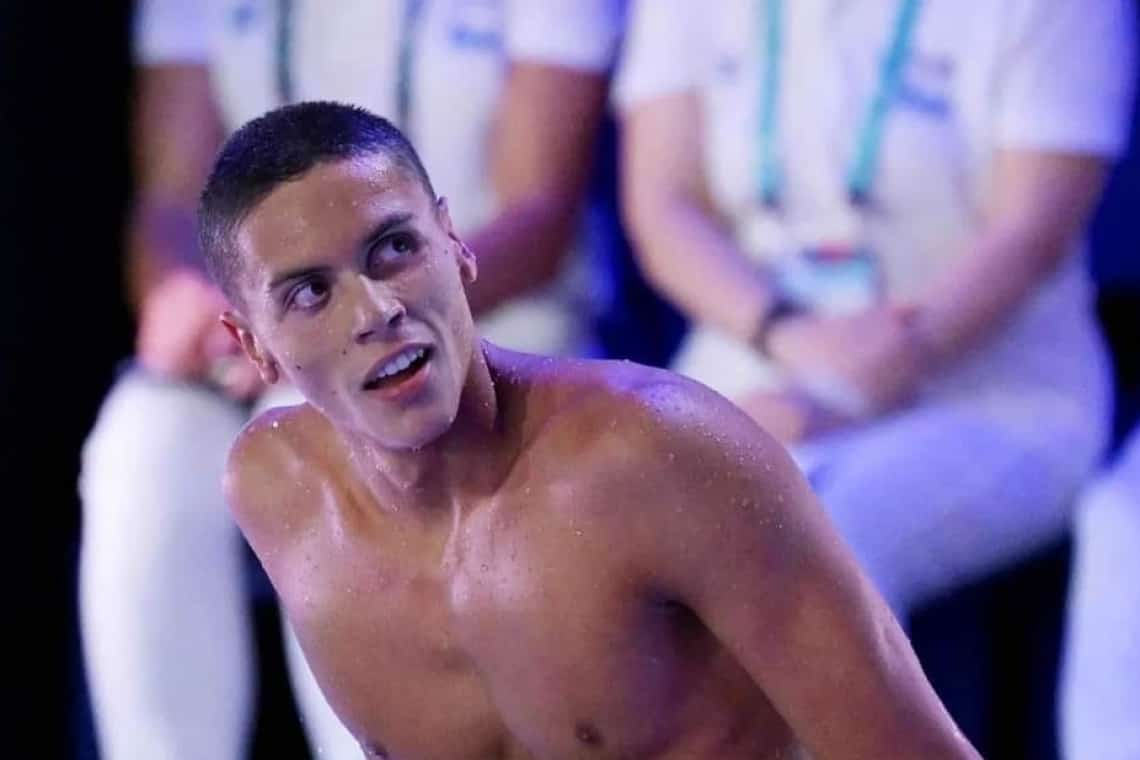 Unde îl puteți urmări, diseară, pe David Popovici, în semifinalele probei de 100m liber, la Campionatele Mondiale de Natație