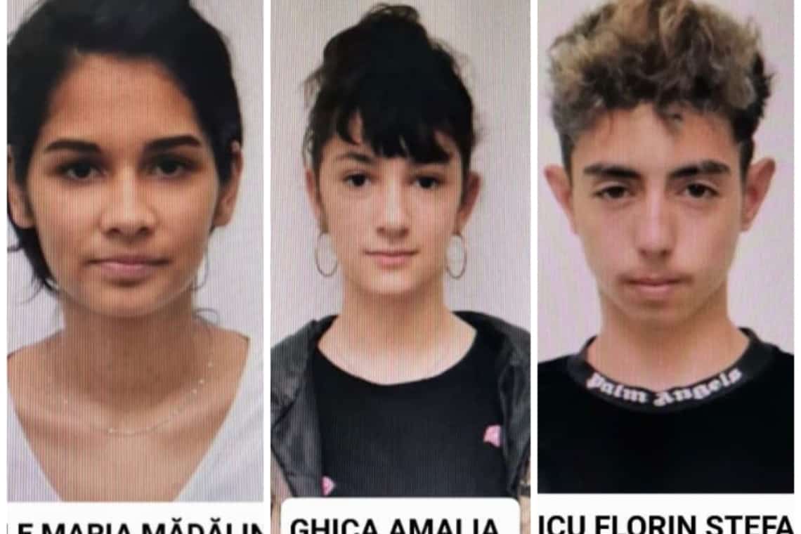 Trei adolescenți au fugit din centrul de plasament din Breaza. Dacă i-ați văzut, sunați la 112! /Update