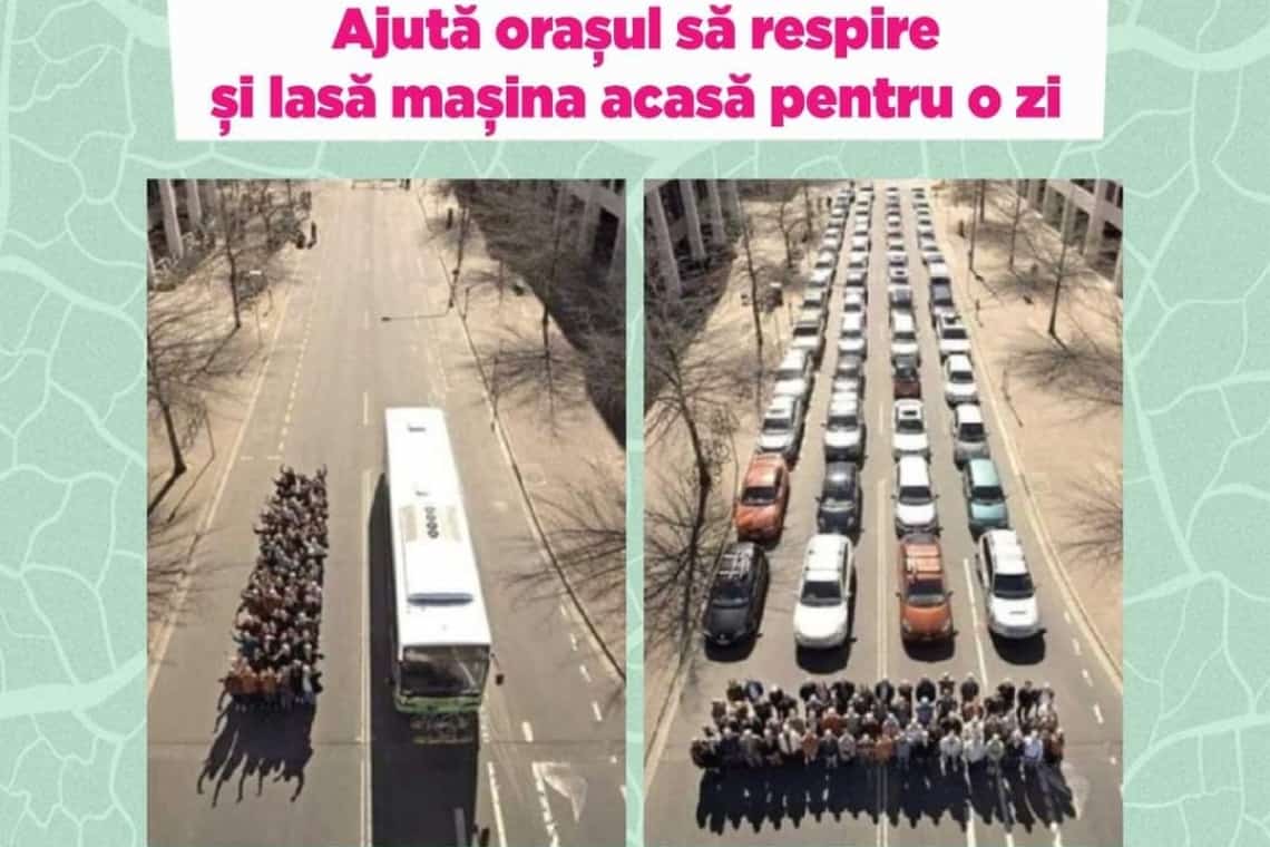 Vineri, 16 septembrie, lasă Ploieștiul să respire! Mergi gratuit cu autobuzul, în schimbul a cinci PET-uri!!