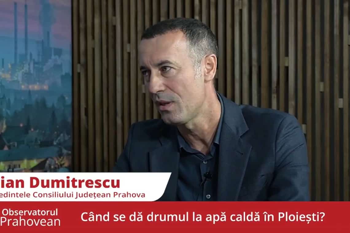 Cum a reușit (și) Iulian Dumitrescu să le spună NIMIC ploieștenilor rămași fără apă caldă