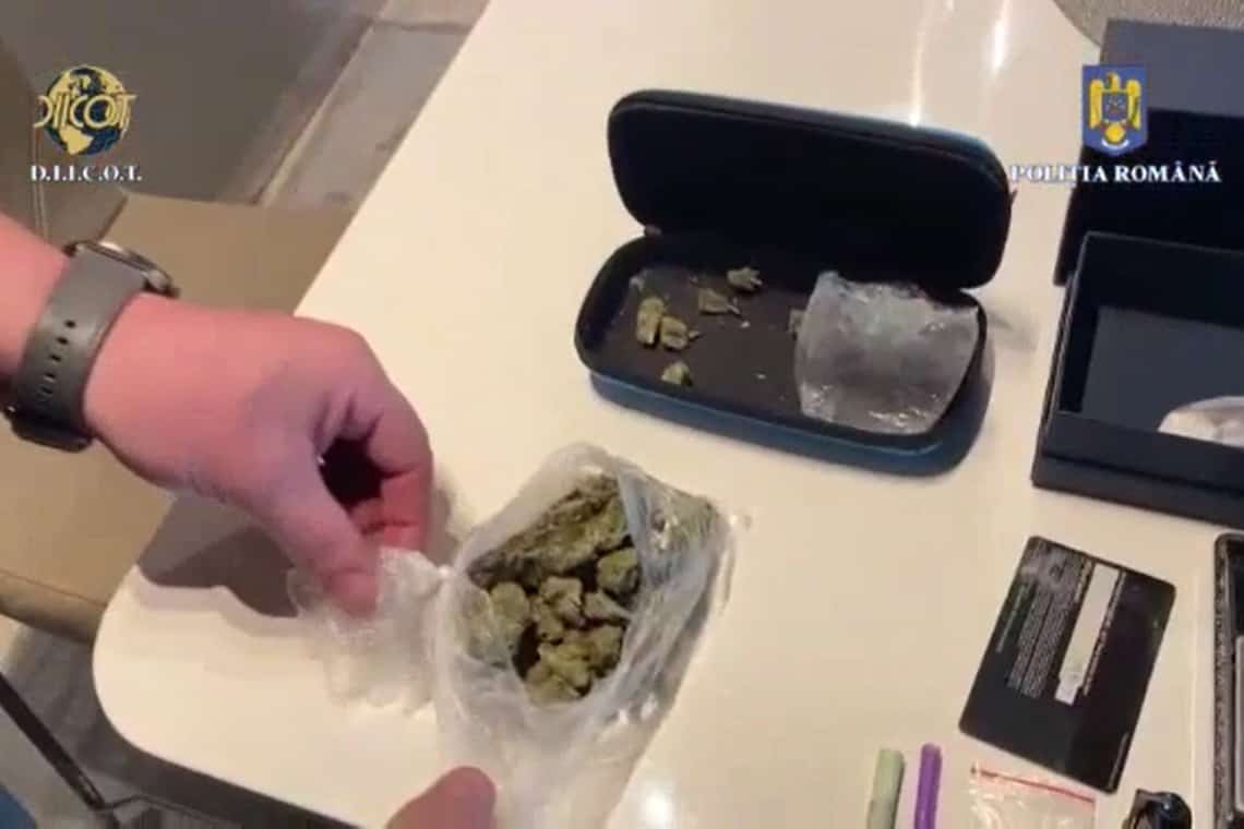 Traficanți de droguri care își vindeau ”marfa” în Capitală și în județele Constanța și Prahova, ”călcați” de BCCO și DIICOT Ploiești