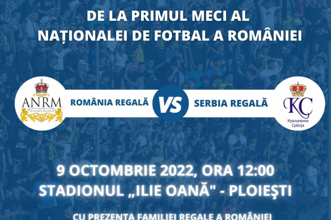 Regal fotbalistic pe ”Ilie Oană”/ 100 de ani de la primul meci de fotbal al naționalei României. Intrarea liberă!