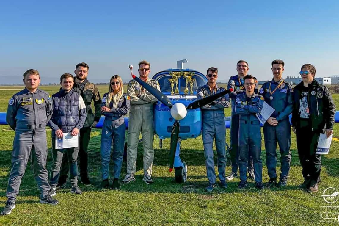 Echipa Aeroclubului "Gheorghe Bănciulescu" de la Strejnic, pe primul loc la Campionatul Național de Aeronave Ultraușoare
