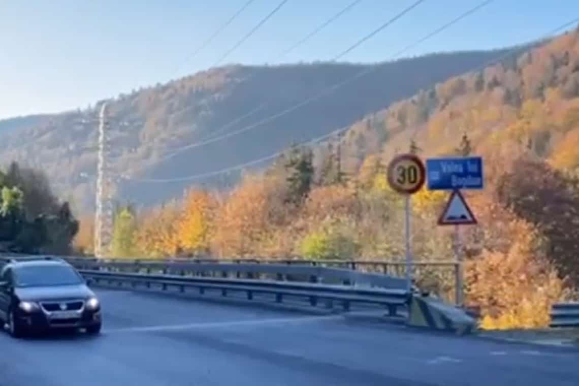 S-au ridicat restricțiile de circulație pe podul peste Valea lui Bogdan, pe DN1, lângă Sinaia