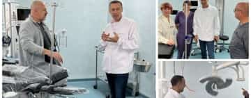 Ca să ne intre bine în cap! Iulian Dumitrescu s-a pozat de trei ori în trei săptămâni, într-o sală de operații de la Spitalul Județean de Urgență Ploiești