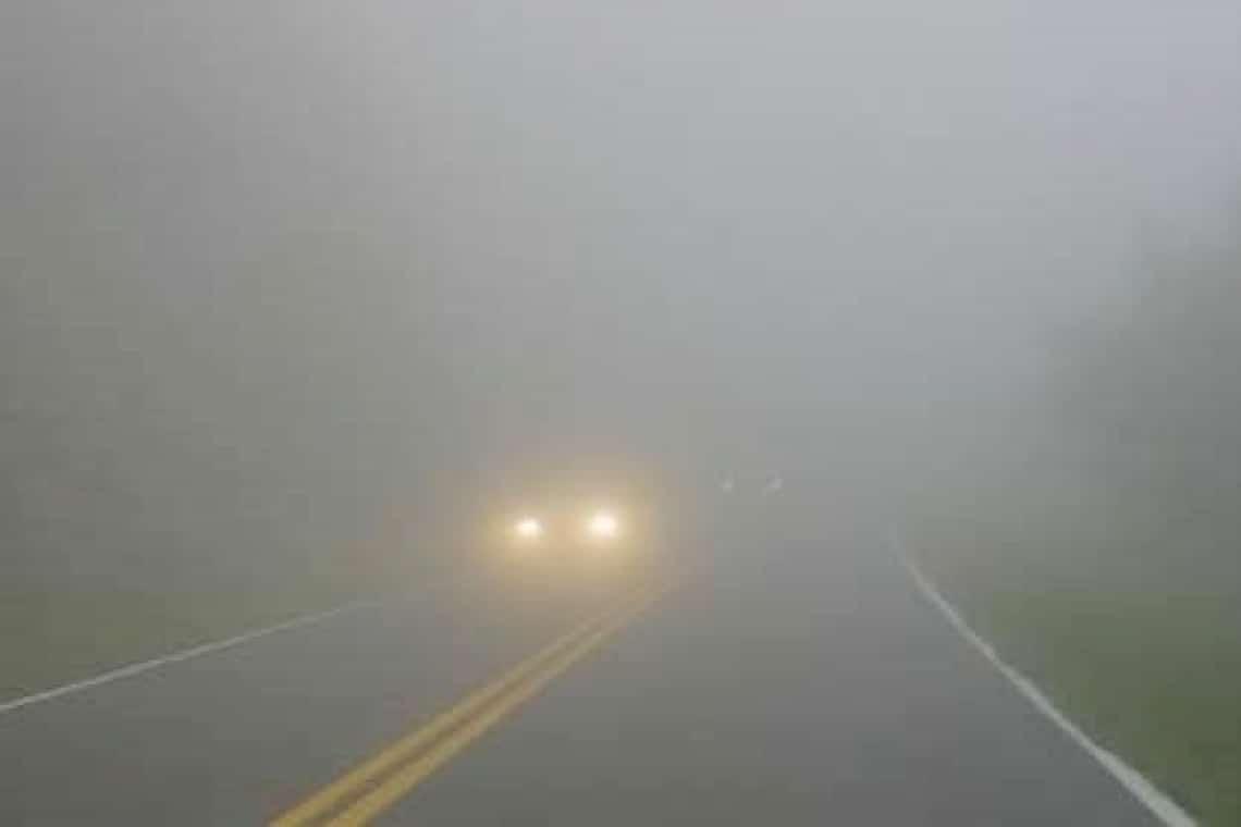 Ceață pe autostrada București - Ploiești. Conduceți cu atenție! 