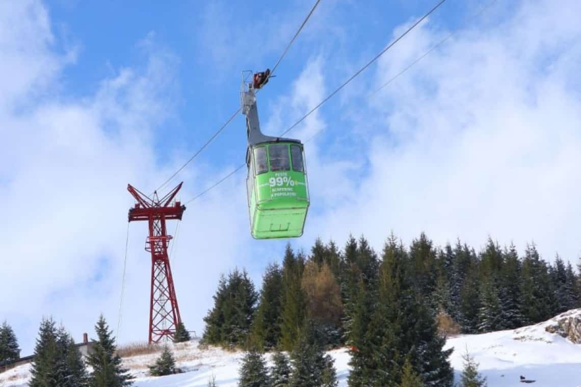 Orașul Sinaia a recuperat Telecabina Sinaia, pentru care s-a achitat la licitație suma de 2 milioane de euro!