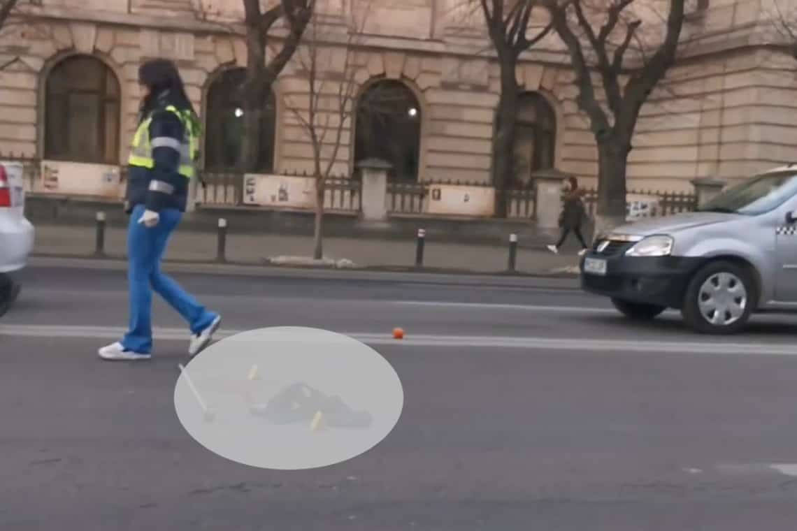 Bătrân de 82 de ani, lovit de un autoturism în centrul Ploieștiului. Pietonul traversa neregulamentar Bulevardul Republicii